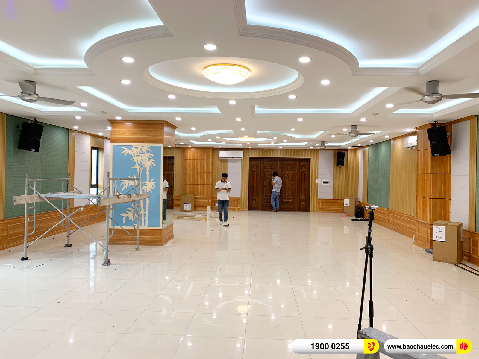 Lắp đặt d&agrave;n &acirc;m thanh dBTechnologies cho Học Viện Ch&iacute;nh Trị Bộ Quốc Ph&ograve;ng tại H&agrave; Nội 