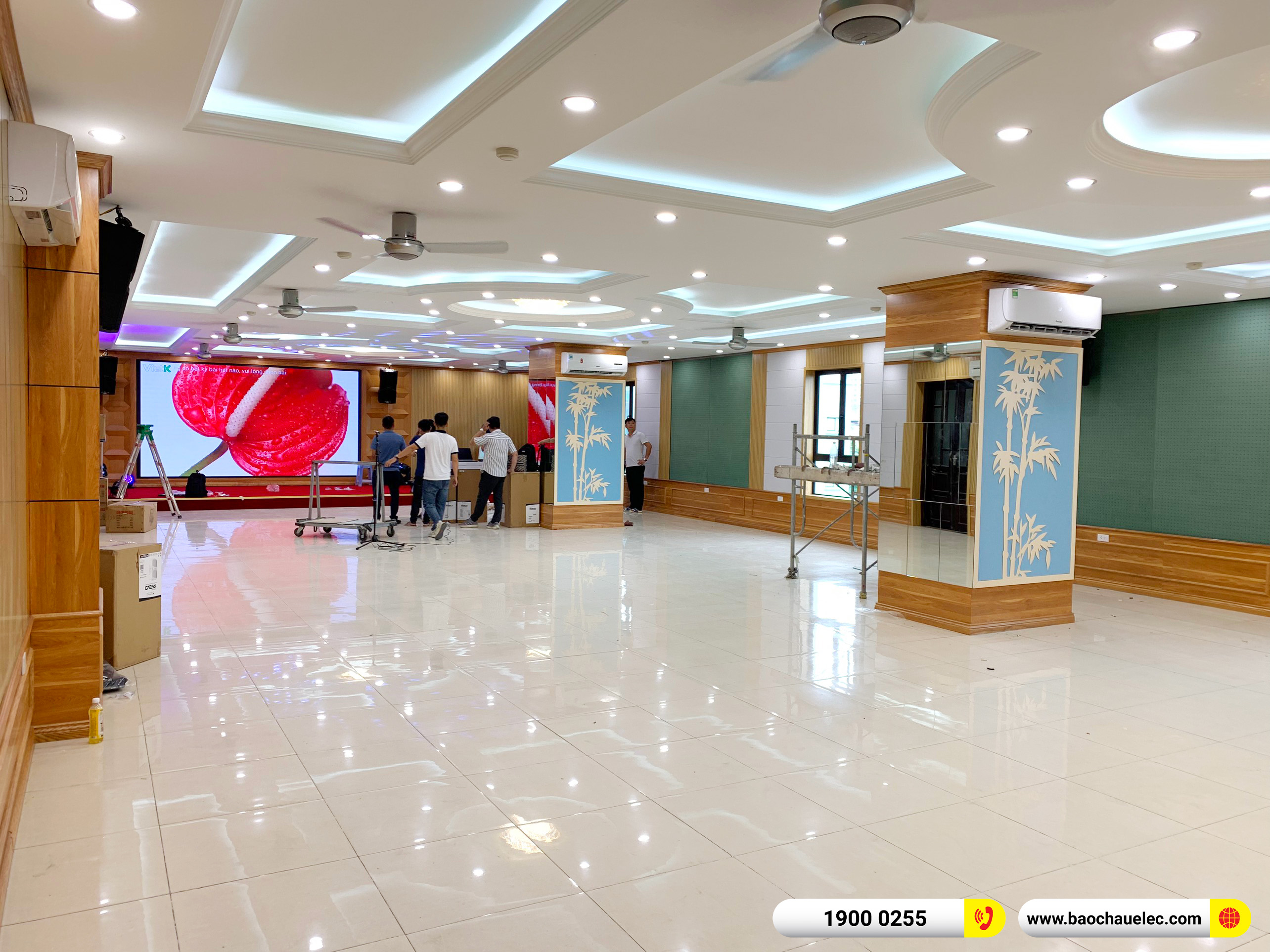 Lắp đặt d&agrave;n &acirc;m thanh dBTechnologies cho Học Viện Ch&iacute;nh Trị Bộ Quốc Ph&ograve;ng tại H&agrave; Nội 