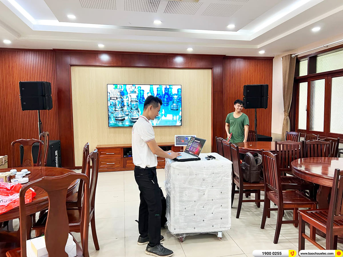 Lắp đặt d&agrave;n &acirc;m thanh hội trường DMX cho Bộ tham mưu Qu&acirc;n khu 7 ở TPHCM