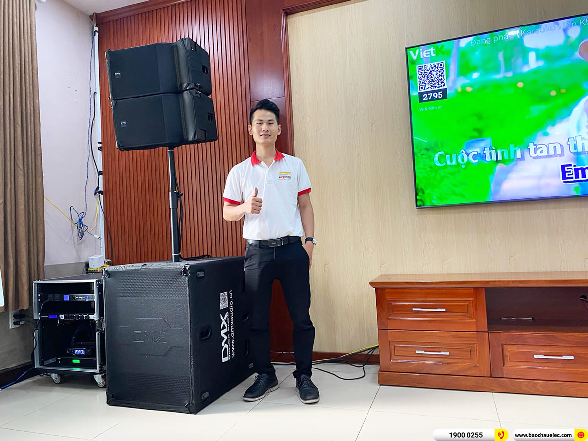 Lắp đặt d&agrave;n &acirc;m thanh hội trường DMX cho Bộ tham mưu Qu&acirc;n khu 7 ở TPHCM