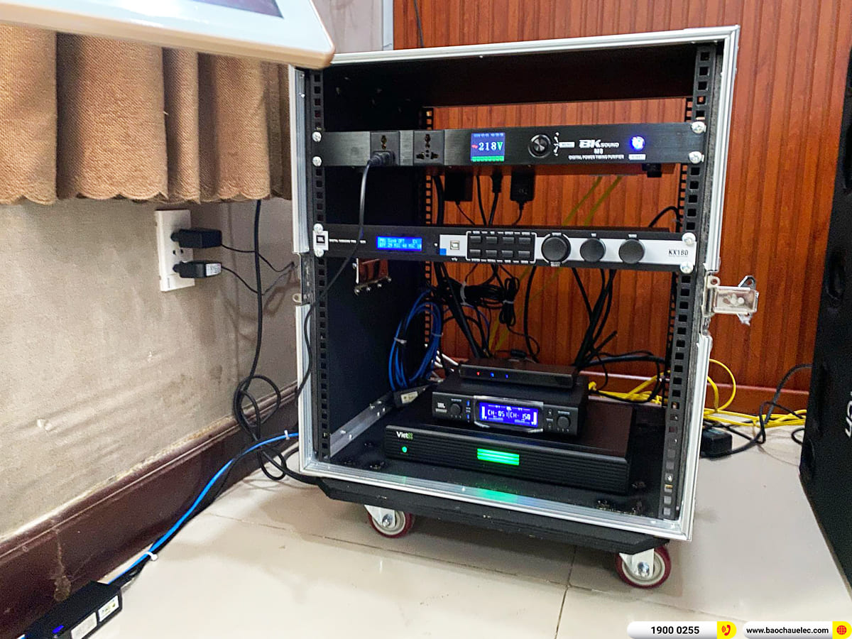 Lắp đặt d&agrave;n &acirc;m thanh hội trường DMX cho Bộ tham mưu Qu&acirc;n khu 7 ở TPHCM