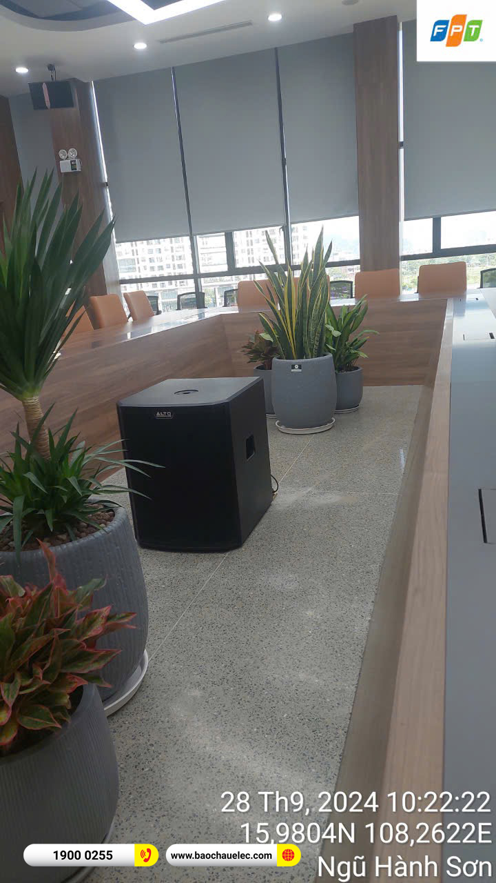 Lắp đặt d&agrave;n &acirc;m thanh JBL cho FPT Telecom chi nh&aacute;nh Đ&agrave; Nẵng
