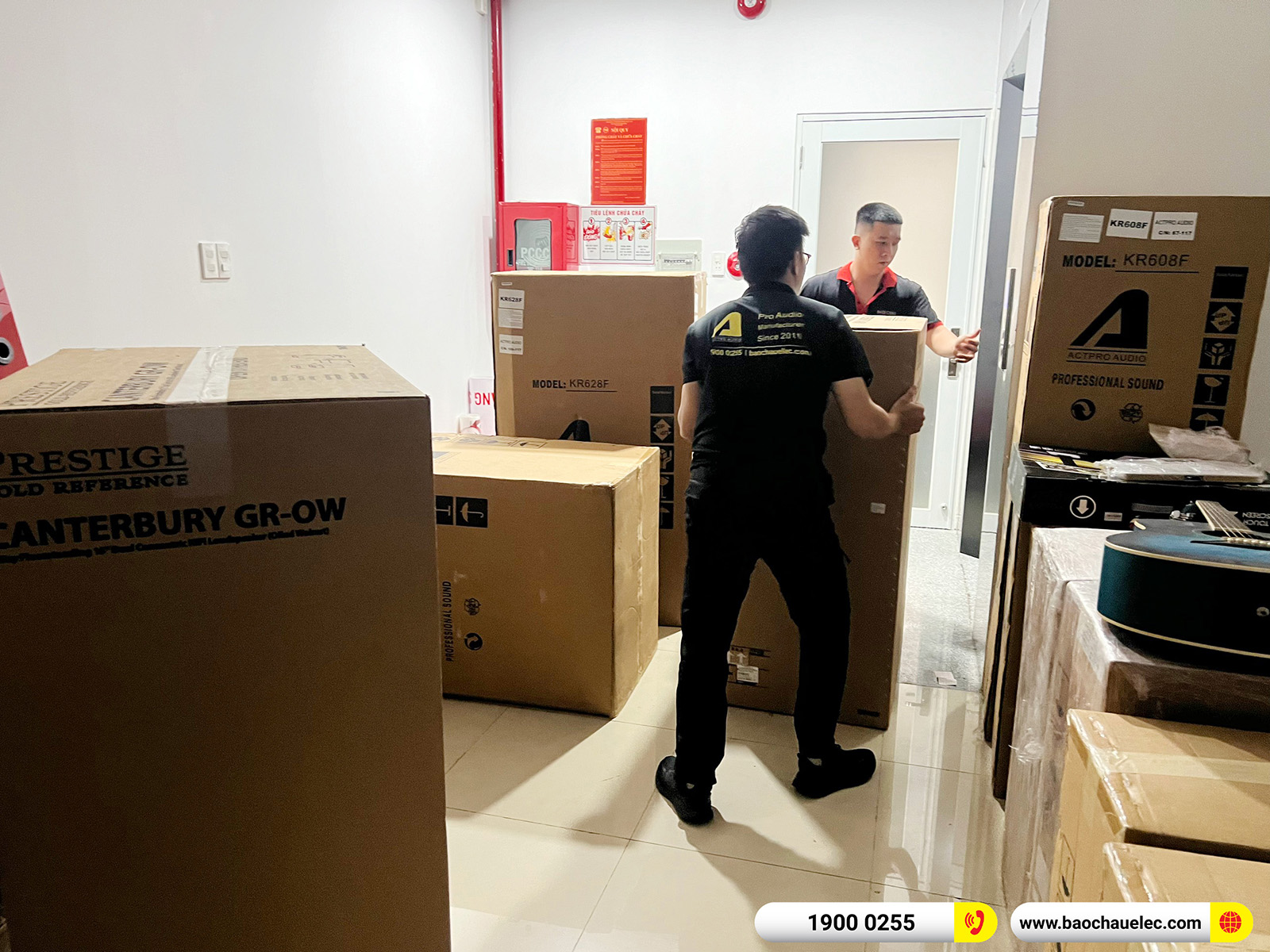 Lắp đặt d&agrave;n nghe nhạc Hi-end Tannoy gần 800tr cho kh&aacute;ch h&agrave;ng tại TPHCM