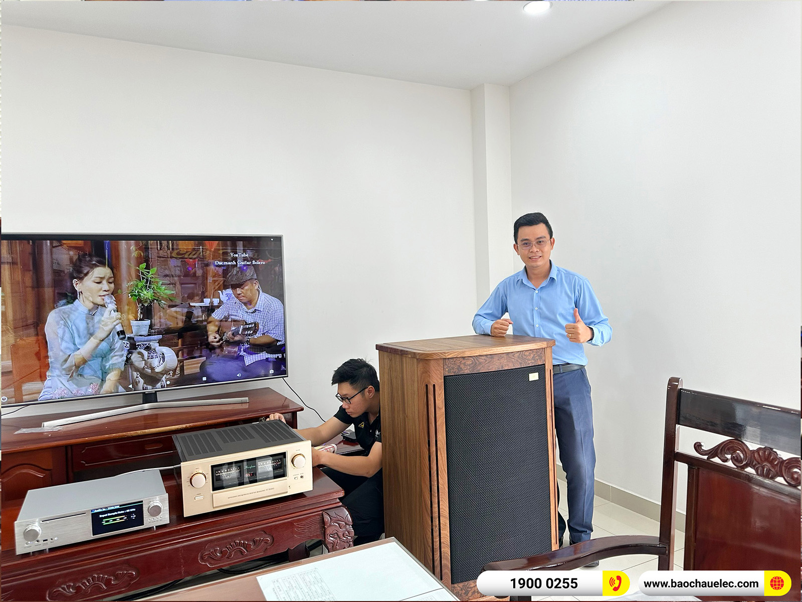 Lắp đặt d&agrave;n nghe nhạc Hi-end Tannoy gần 800tr cho kh&aacute;ch h&agrave;ng tại TPHCM