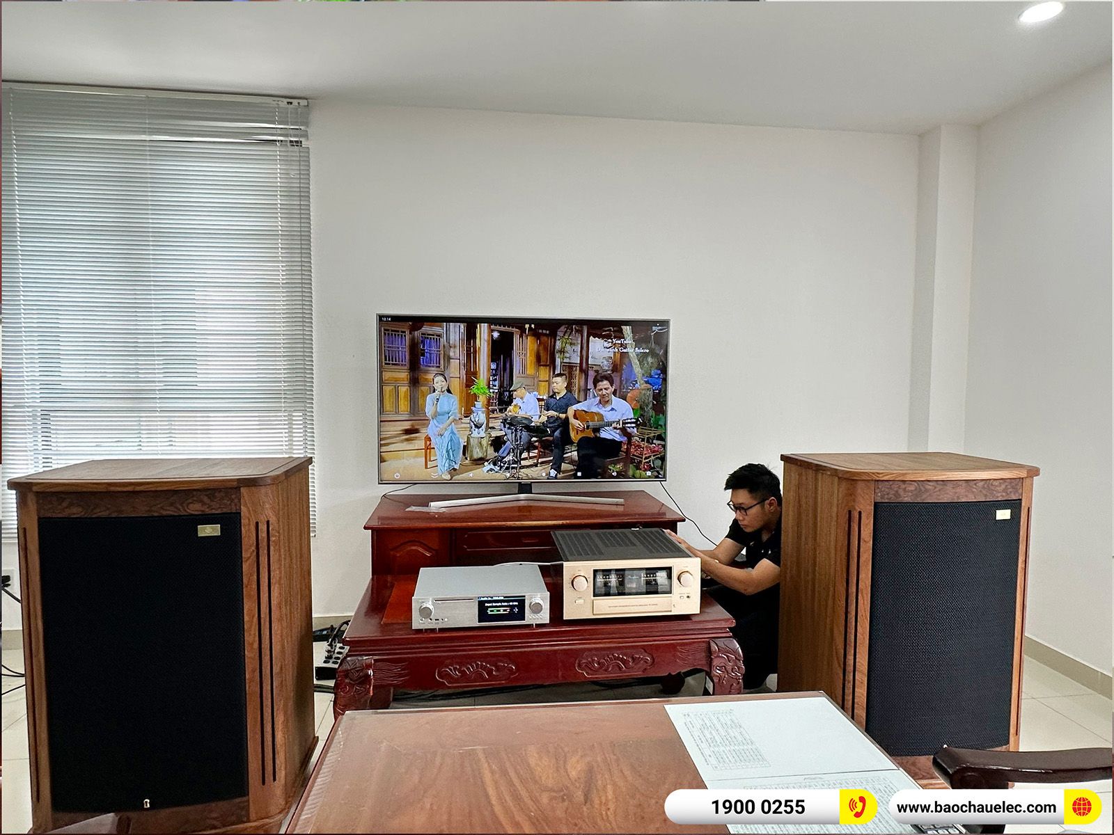 Lắp đặt d&agrave;n nghe nhạc Hi-end Tannoy gần 800tr cho kh&aacute;ch h&agrave;ng tại TPHCM
