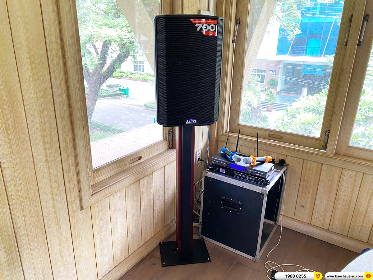 Lắp đặt d&agrave;n &acirc;m thanh hội trường Alto cho Trường CĐ C&ocirc;ng nghệ cao Đồng An ở B&igrave;nh Dương