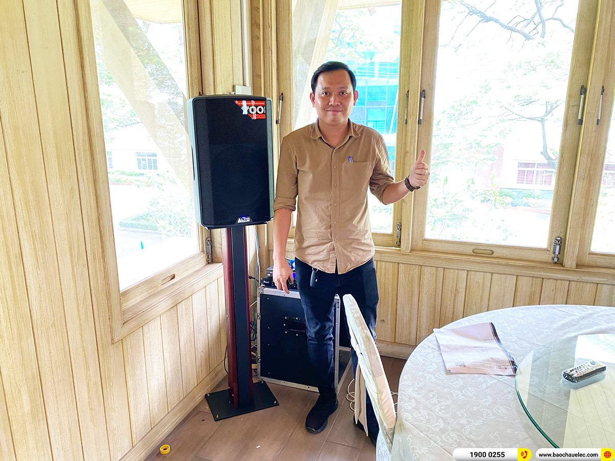 Lắp đặt d&agrave;n &acirc;m thanh hội trường Alto cho Trường CĐ C&ocirc;ng nghệ cao Đồng An ở B&igrave;nh Dương