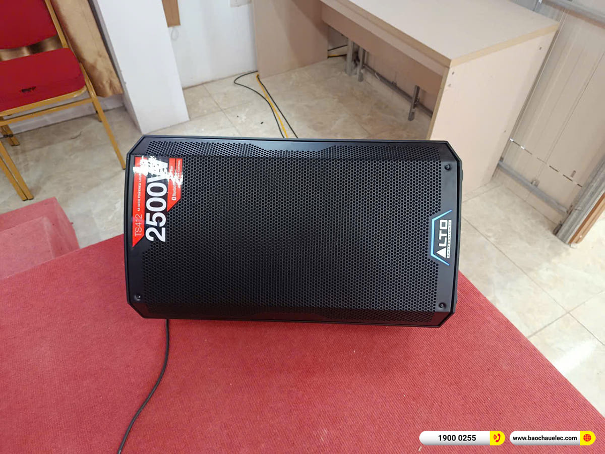 Lắp đặt d&agrave;n &acirc;m thanh hội trường Alto hơn 150tr cho Trường Trung cấp Ngoại thương H&agrave; Nội 