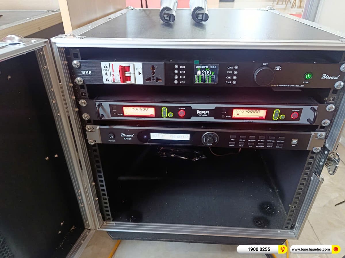 Lắp đặt d&agrave;n &acirc;m thanh hội trường Alto hơn 150tr cho Trường Trung cấp Ngoại thương H&agrave; Nội 