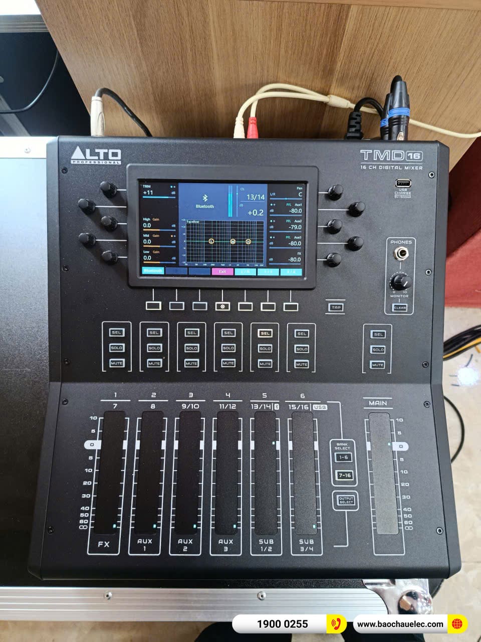 Lắp đặt d&agrave;n &acirc;m thanh hội trường Alto hơn 150tr cho Trường Trung cấp Ngoại thương H&agrave; Nội 
