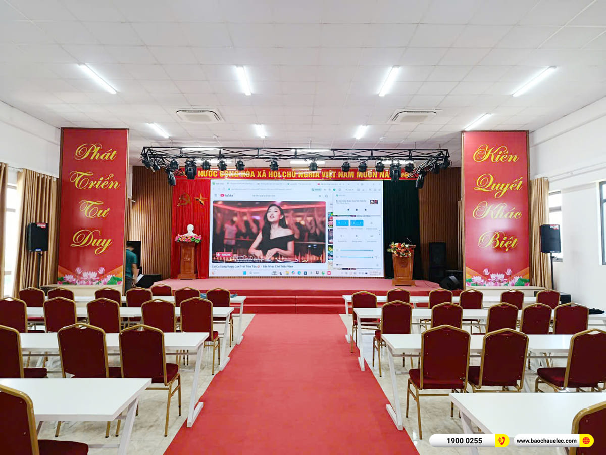 Lắp đặt d&agrave;n &acirc;m thanh hội trường Alto hơn 150tr cho Trường Trung cấp Ngoại thương H&agrave; Nội 
