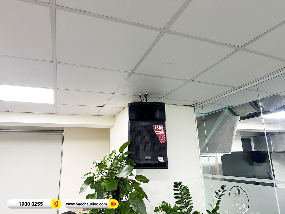 Lắp đặt d&agrave;n &acirc;m thanh hội trường Audiocenter cho C&ocirc;ng ty BĐS Bắc Trung Nam Group tại H&agrave; Nội 