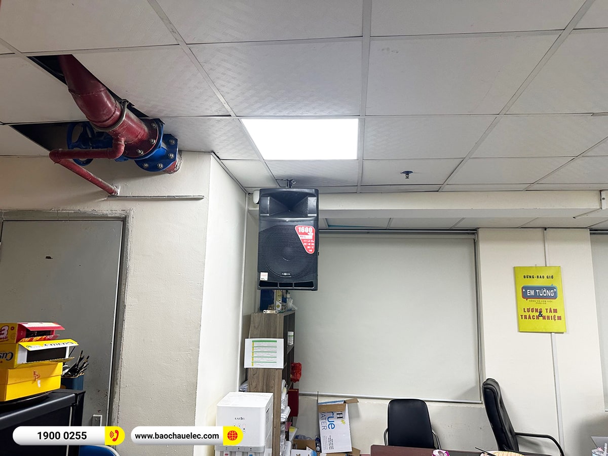Lắp đặt d&agrave;n &acirc;m thanh hội trường Audiocenter cho C&ocirc;ng ty BĐS Bắc Trung Nam Group tại H&agrave; Nội 