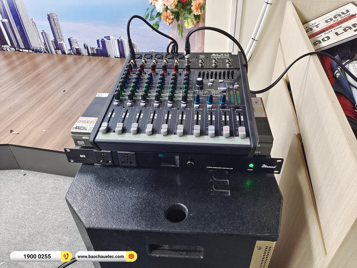 Lắp đặt d&agrave;n &acirc;m thanh hội trường Audiocenter cho C&ocirc;ng ty BĐS Bắc Trung Nam Group tại H&agrave; Nội 