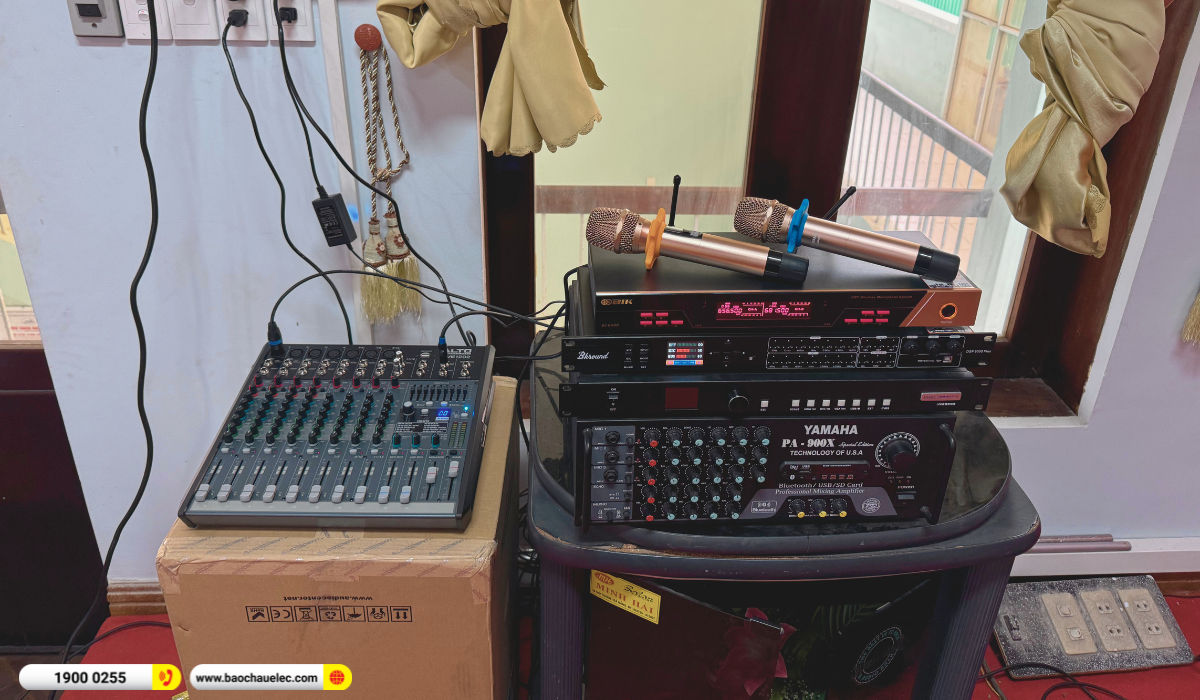 Lắp đặt dàn âm thanh hội trường Audiocenter cho công ty CP Đường Sắt Quảng Nam - Đà Nẵng