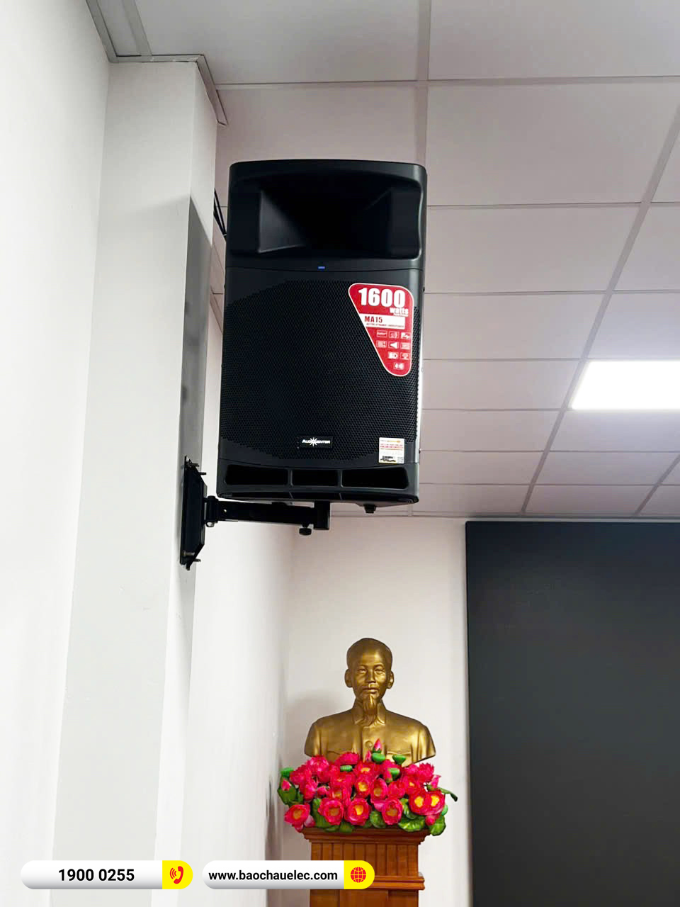 Lắp đặt d&agrave;n &acirc;m thanh hội trường Audiocenter cho Ng&acirc;n h&agrave;ng Vietinbank tại Hải Dương