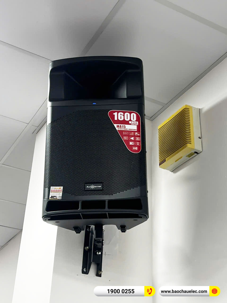 Lắp đặt d&agrave;n &acirc;m thanh hội trường Audiocenter cho Ng&acirc;n h&agrave;ng Vietinbank tại Hải Dương