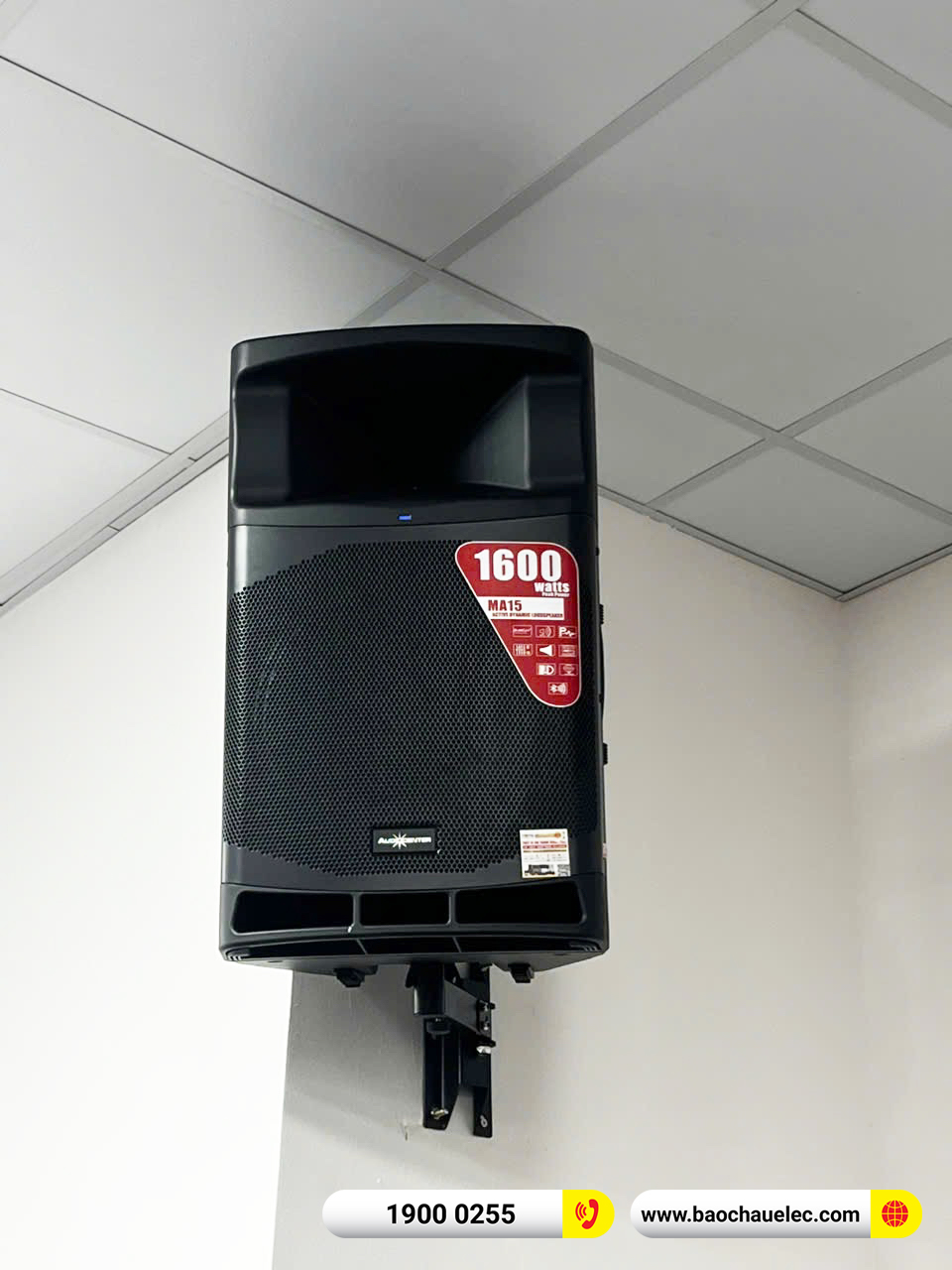 Lắp đặt d&agrave;n &acirc;m thanh hội trường Audiocenter cho Ng&acirc;n h&agrave;ng Vietinbank tại Hải Dương