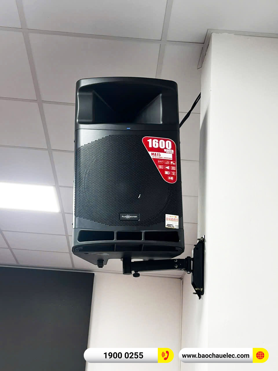 Lắp đặt d&agrave;n &acirc;m thanh hội trường Audiocenter cho Ng&acirc;n h&agrave;ng Vietinbank tại Hải Dương