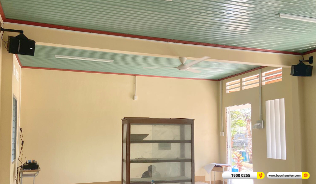 Lắp đặt d&agrave;n &acirc;m thanh hội trường BIK cho UBND X&atilde; Mỹ Thạnh Bắc tại Long An
