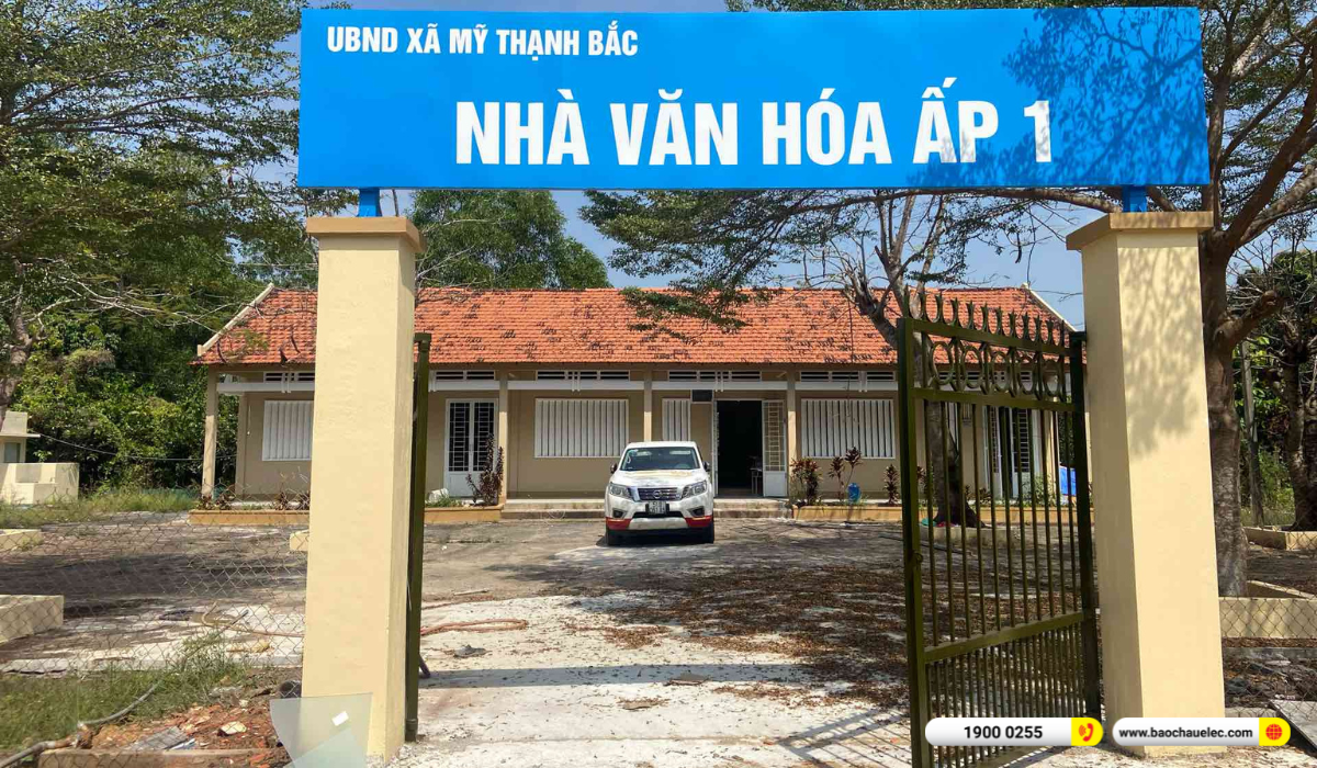 Lắp đặt d&agrave;n &acirc;m thanh hội trường BIK cho UBND X&atilde; Mỹ Thạnh Bắc tại Long An