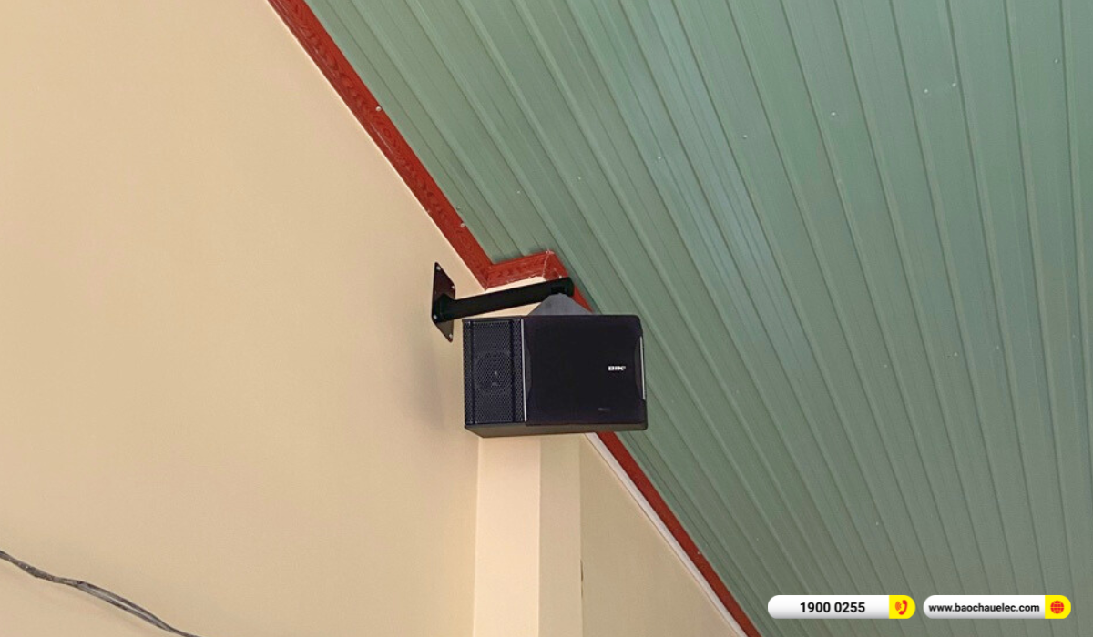 Lắp đặt d&agrave;n &acirc;m thanh hội trường BIK cho UBND X&atilde; Mỹ Thạnh Bắc tại Long An