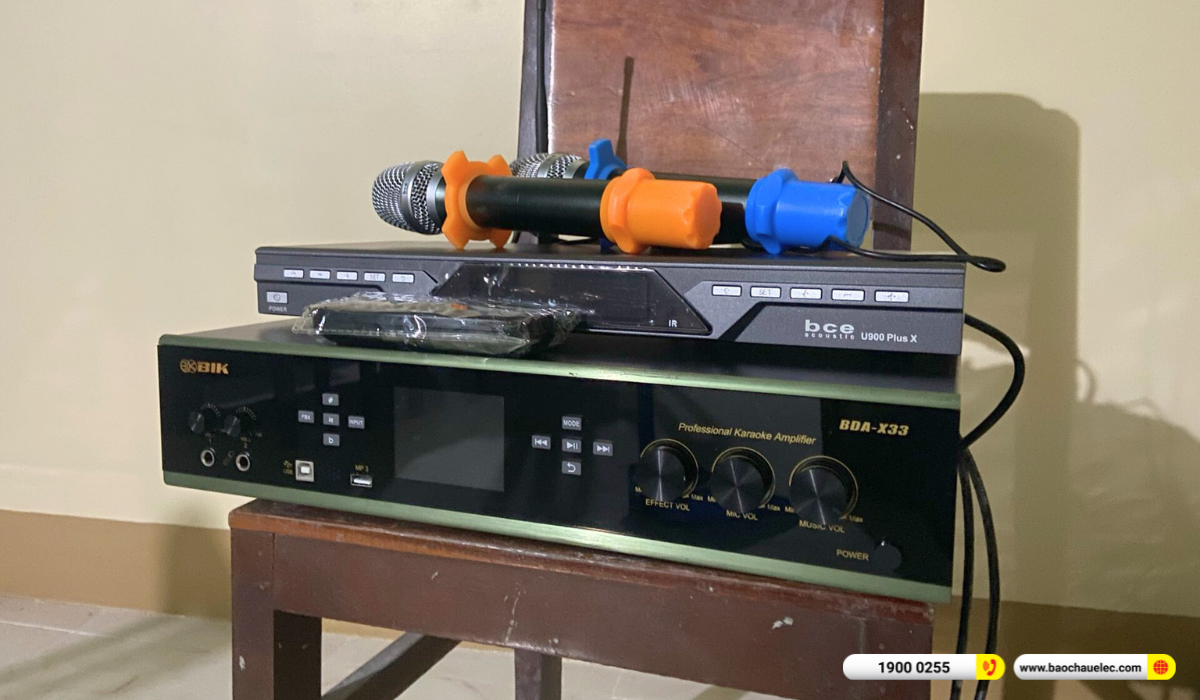 Lắp đặt d&agrave;n &acirc;m thanh hội trường BIK cho UBND X&atilde; Mỹ Thạnh Bắc tại Long An