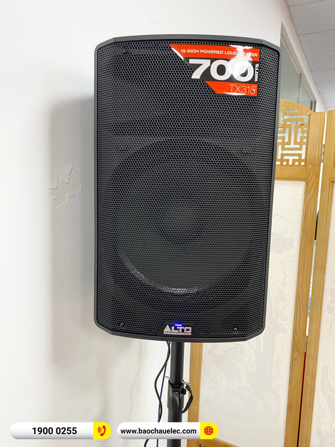 Lắp đặt d&agrave;n &acirc;m thanh hội trường gần 50tr cho c&ocirc;ng ty tại H&agrave; Nội (Alto TS415, Alto TX315, Truemix 600, U900 Plus X)