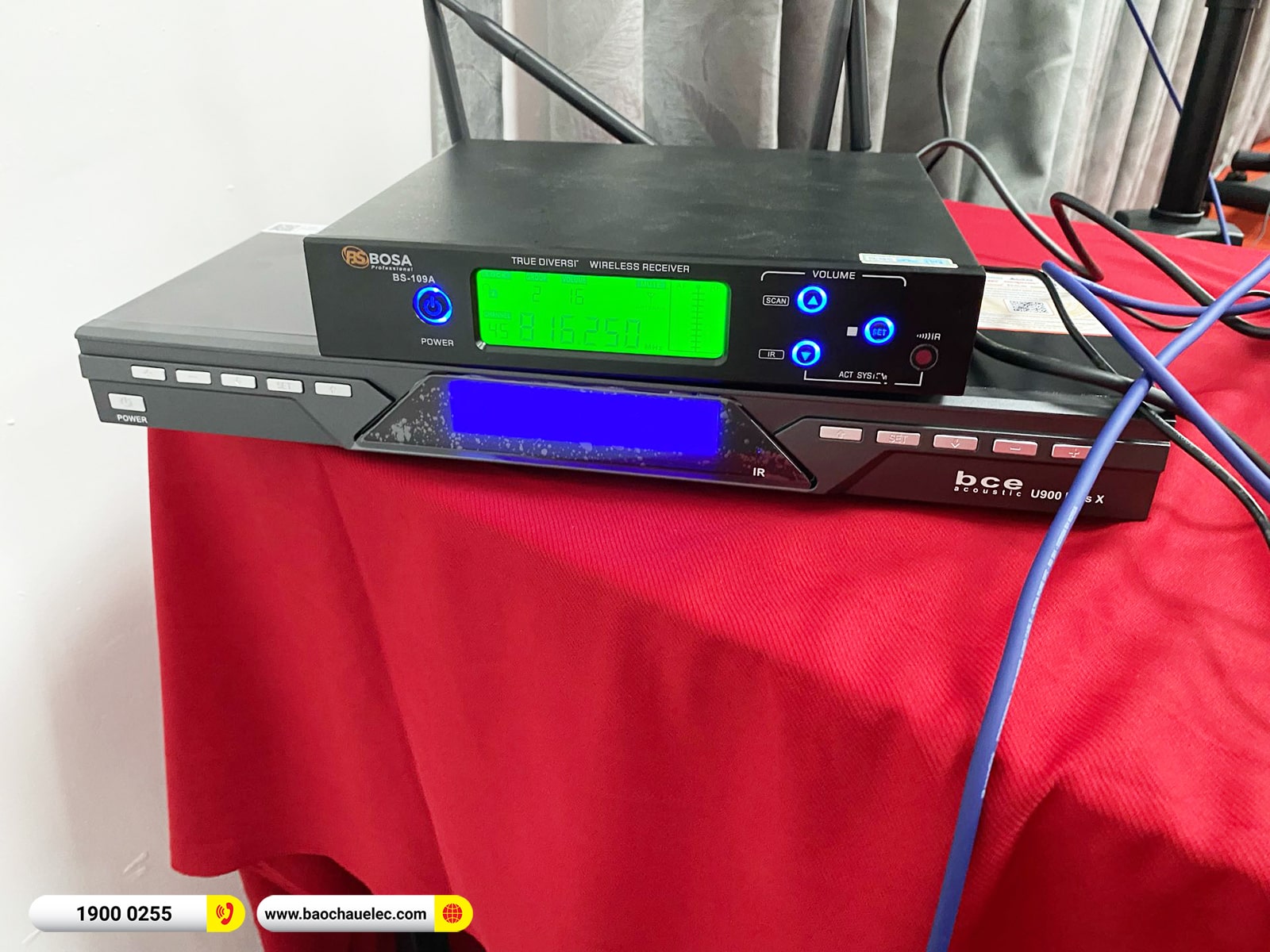 Lắp đặt d&agrave;n &acirc;m thanh hội trường gần 50tr cho c&ocirc;ng ty tại H&agrave; Nội (Alto TS415, Alto TX315, Truemix 600, U900 Plus X)