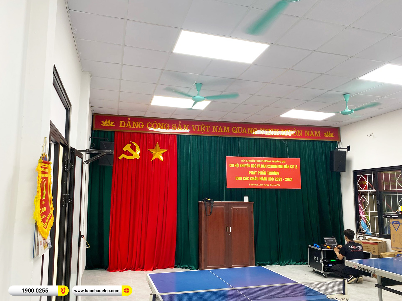 Lắp đặt d&agrave;n &acirc;m thanh hội trường Alto cho C&ocirc;ng ty XD v&agrave; TM Th&agrave;nh Ph&aacute;t
