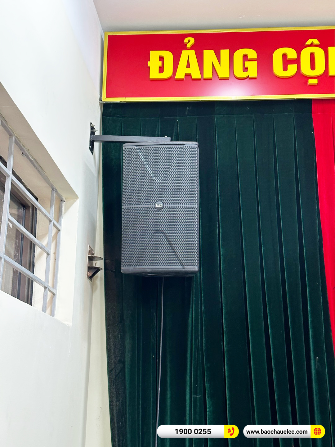 Lắp đặt d&agrave;n &acirc;m thanh hội trường Alto cho c&ocirc;ng ty tại H&agrave; Nội (Alto AT2000II, CA-J602, X6 Luxury, BJ-U200, X26A) 