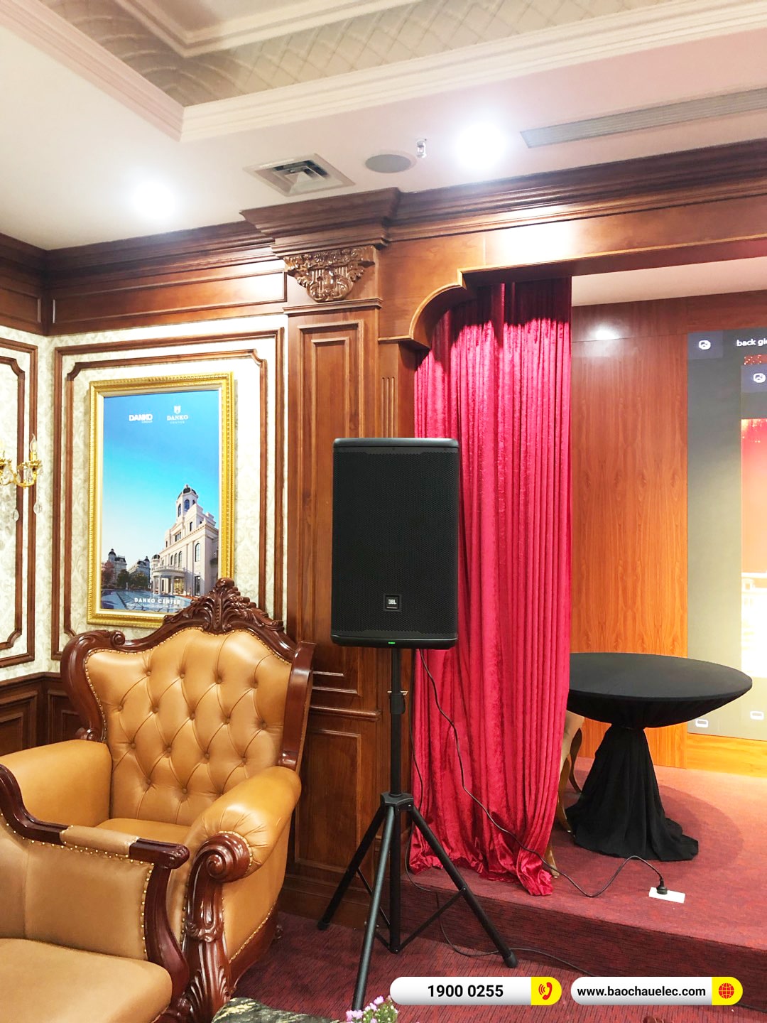 Lắp đặt d&agrave;n &acirc;m thanh hội trường JBL cho C&ocirc;ng ty Danko Group tại H&agrave; Nội