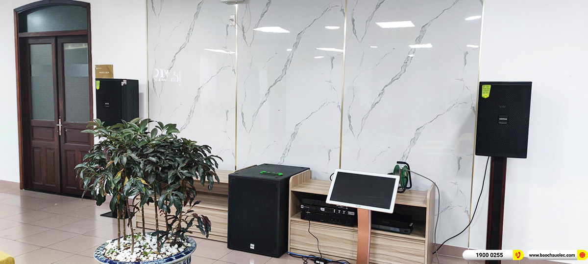 Lắp đặt d&agrave;n &acirc;m thanh hội trường Domus cho c&ocirc;ng ty CP Xi măng VICEM H&agrave; Ti&ecirc;n ở TPHCM