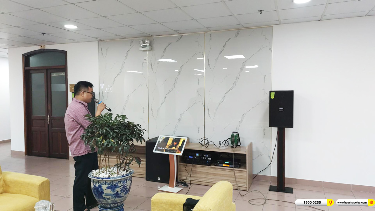 Lắp đặt d&agrave;n &acirc;m thanh hội trường Domus cho c&ocirc;ng ty CP Xi măng VICEM H&agrave; Ti&ecirc;n ở TPHCM