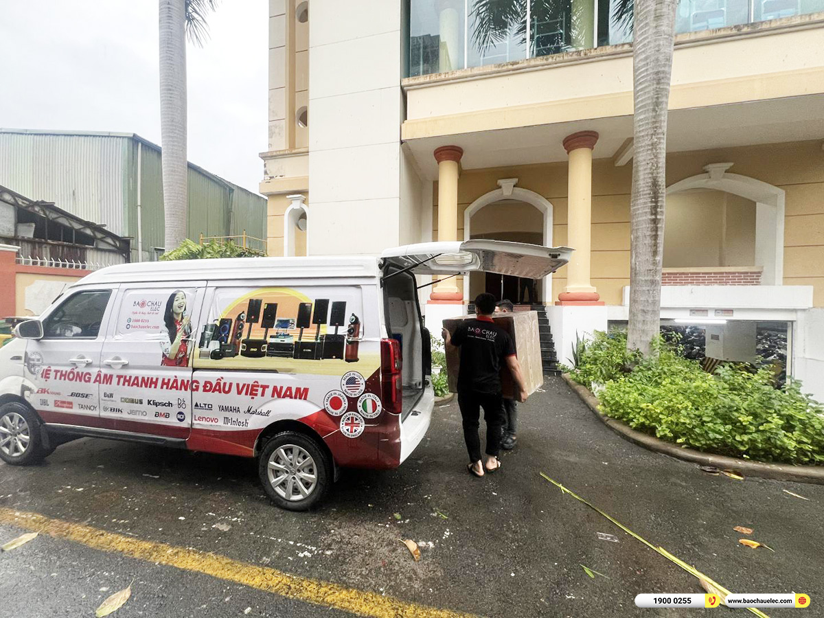 Lắp đặt d&agrave;n &acirc;m thanh hội trường Domus cho c&ocirc;ng ty CP Xi măng VICEM H&agrave; Ti&ecirc;n ở TPHCM