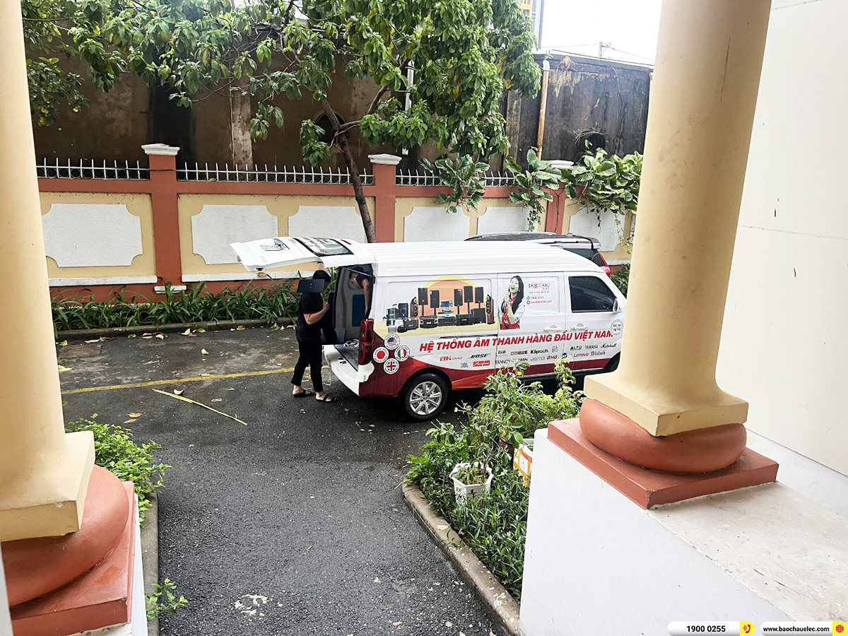 Lắp đặt d&agrave;n &acirc;m thanh hội trường Domus cho c&ocirc;ng ty CP Xi măng VICEM H&agrave; Ti&ecirc;n ở TPHCM