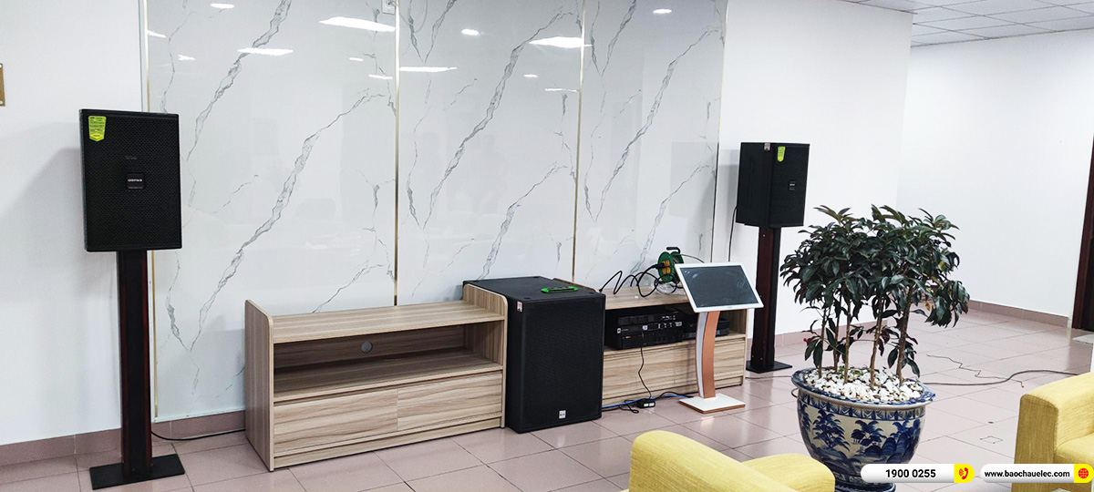Lắp đặt d&agrave;n &acirc;m thanh hội trường Domus cho c&ocirc;ng ty CP Xi măng VICEM H&agrave; Ti&ecirc;n ở TPHCM