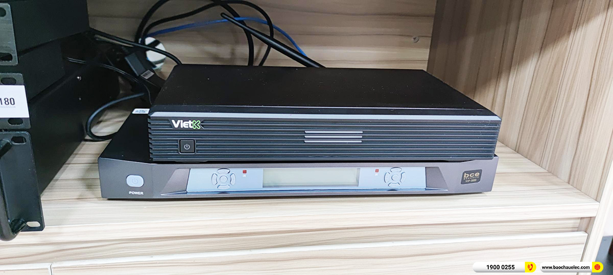 Lắp đặt d&agrave;n &acirc;m thanh hội trường Domus cho c&ocirc;ng ty CP Xi măng VICEM H&agrave; Ti&ecirc;n ở TPHCM
