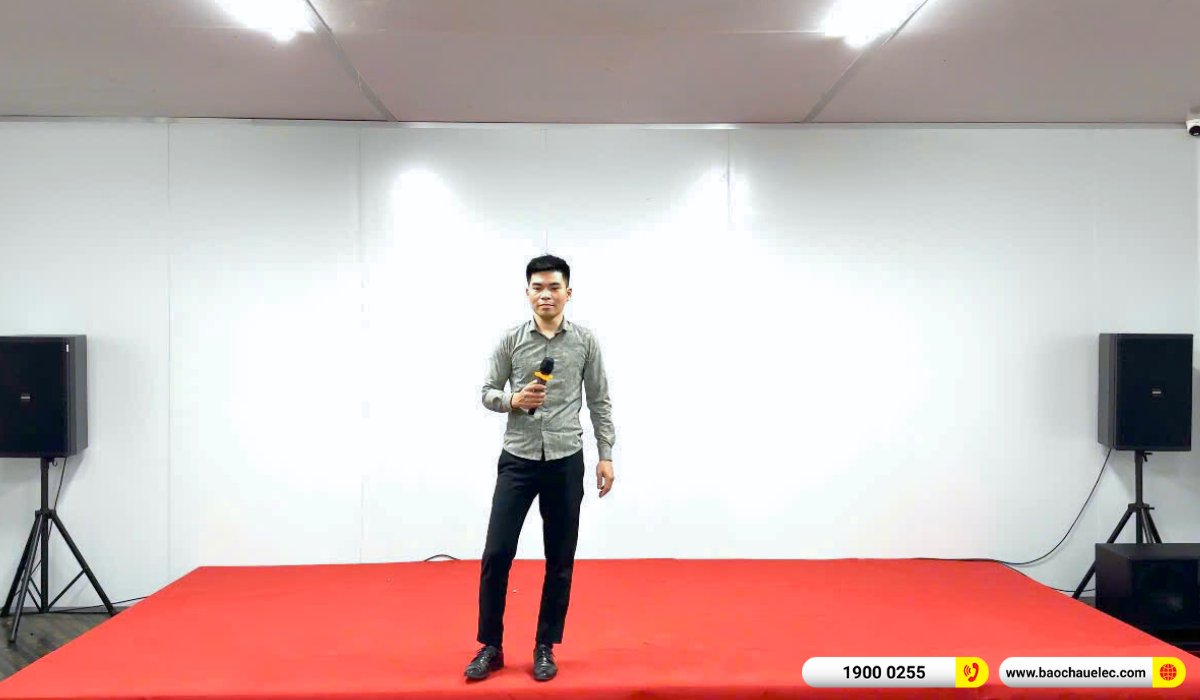 Lắp đặt dàn âm thanh hội trường Domus cho Công Ty Cổ Phần Dược Phẩm Công Nghệ Cao Goldcare tại Hưng Yên