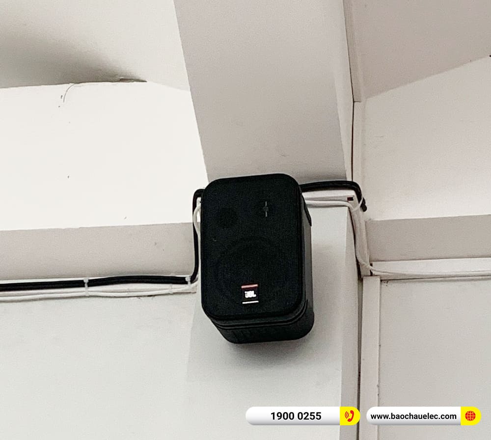 Lắp đặt d&agrave;n &acirc;m thanh JBL cho Ph&ograve;ng khai th&aacute;c - Dịch vụ BQL Cảng Bến Đầm ở C&ocirc;n Đảo