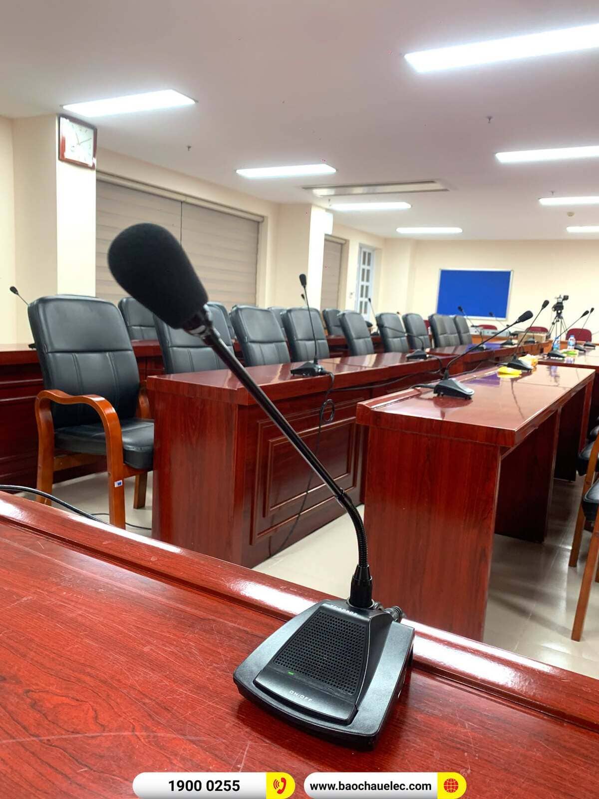 Lắp đặt d&agrave;n &acirc;m thanh hội trường, ph&ograve;ng họp Audiocenter cho kh&aacute;ch h&agrave;ng tại H&agrave; Nội 