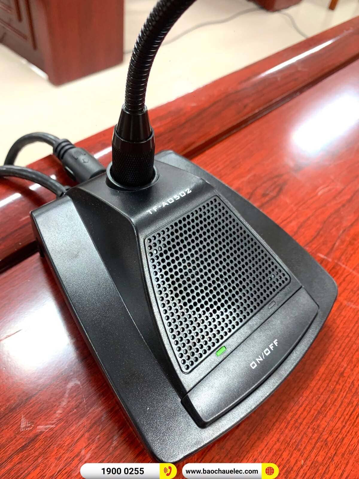 Lắp đặt d&agrave;n &acirc;m thanh hội trường, ph&ograve;ng họp Audiocenter cho kh&aacute;ch h&agrave;ng tại H&agrave; Nội 
