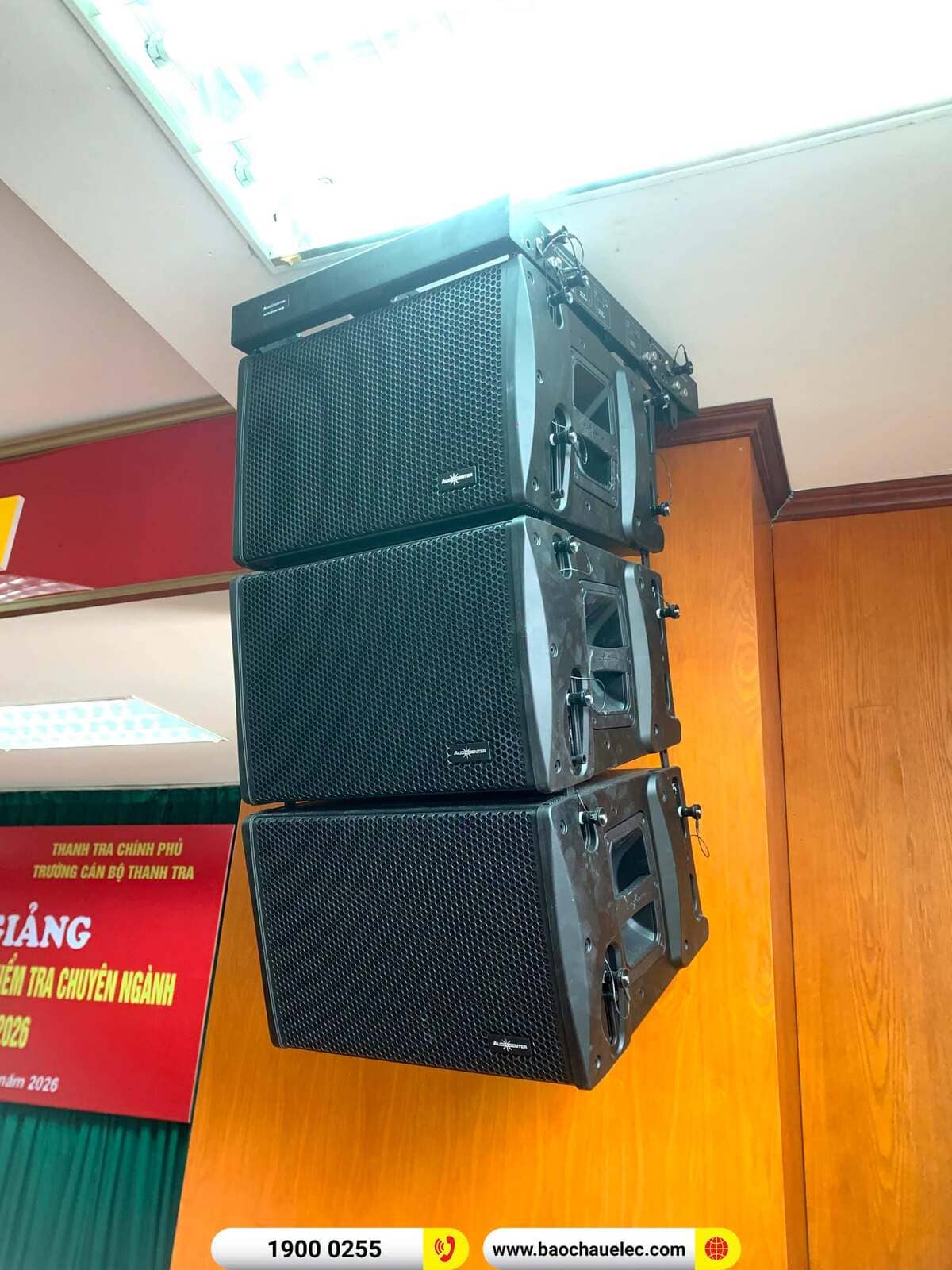 Lắp đặt d&agrave;n &acirc;m thanh hội trường, ph&ograve;ng họp Audiocenter cho kh&aacute;ch h&agrave;ng tại H&agrave; Nội 
