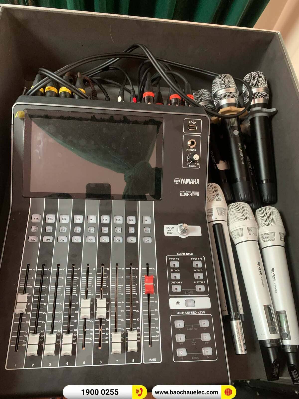 Lắp đặt d&agrave;n &acirc;m thanh hội trường, ph&ograve;ng họp Audiocenter cho kh&aacute;ch h&agrave;ng tại H&agrave; Nội 