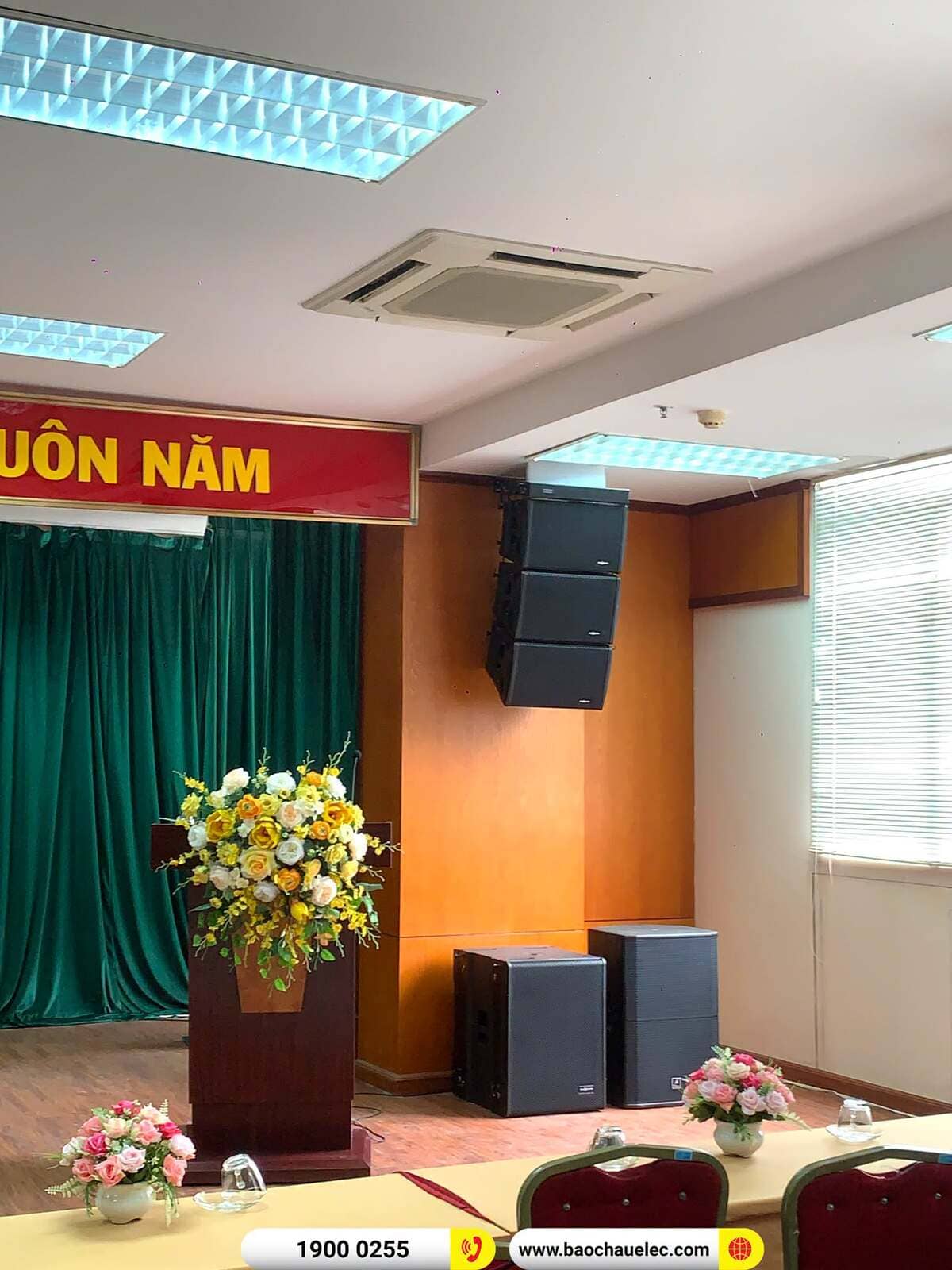 Lắp đặt d&agrave;n &acirc;m thanh hội trường, ph&ograve;ng họp Audiocenter cho kh&aacute;ch h&agrave;ng tại H&agrave; Nội 