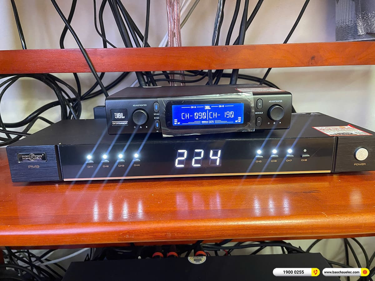Lắp đặt dàn âm thanh hội trường JBL cho Ngân hàng Aribank Chợ Mới tại An Giang