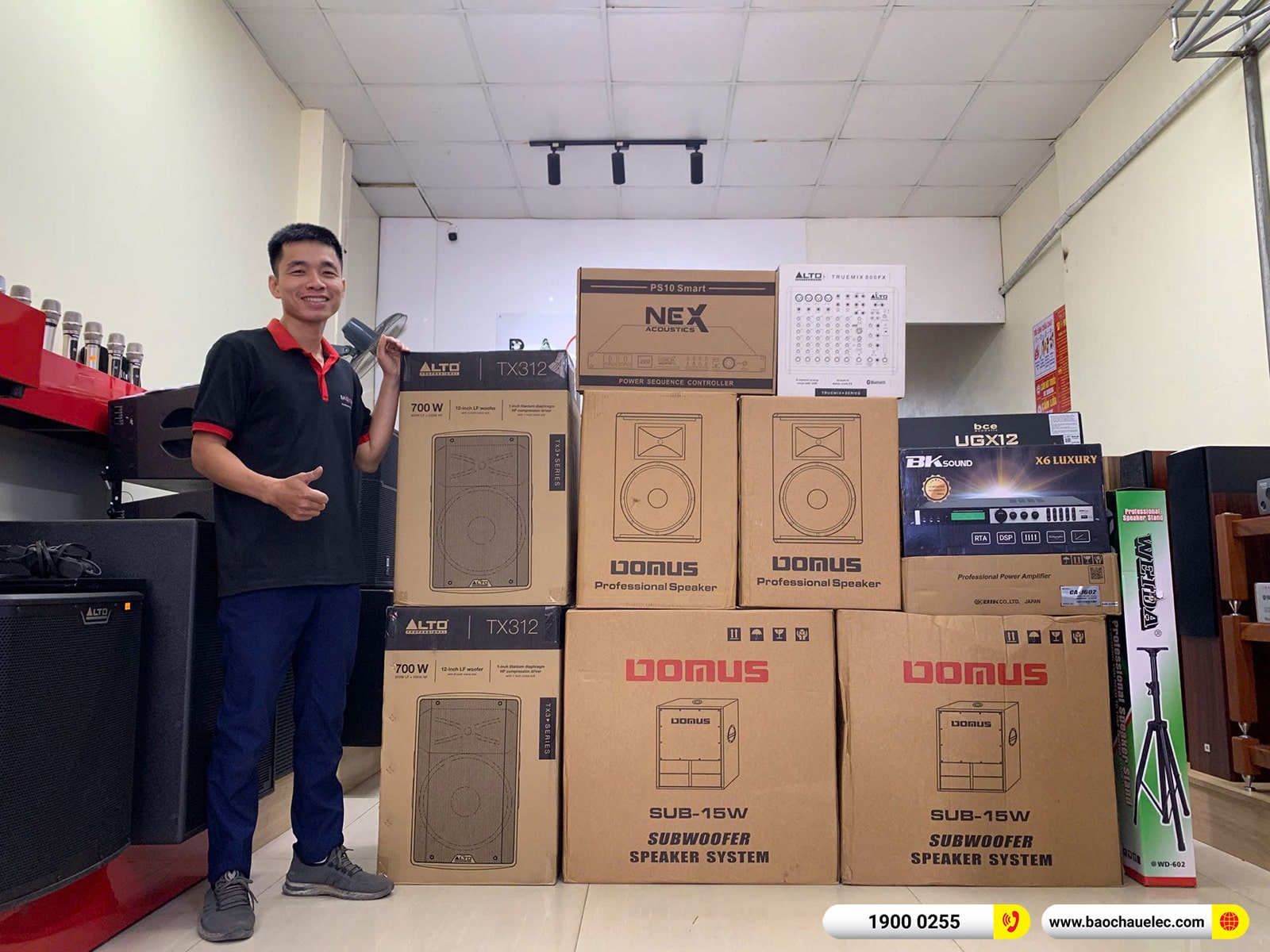 Lắp đặt d&agrave;n &acirc;m thanh hội trường cho Ng&acirc;n h&agrave;ng Ch&iacute;nh s&aacute;ch x&atilde; hội tỉnh Bắc Ninh