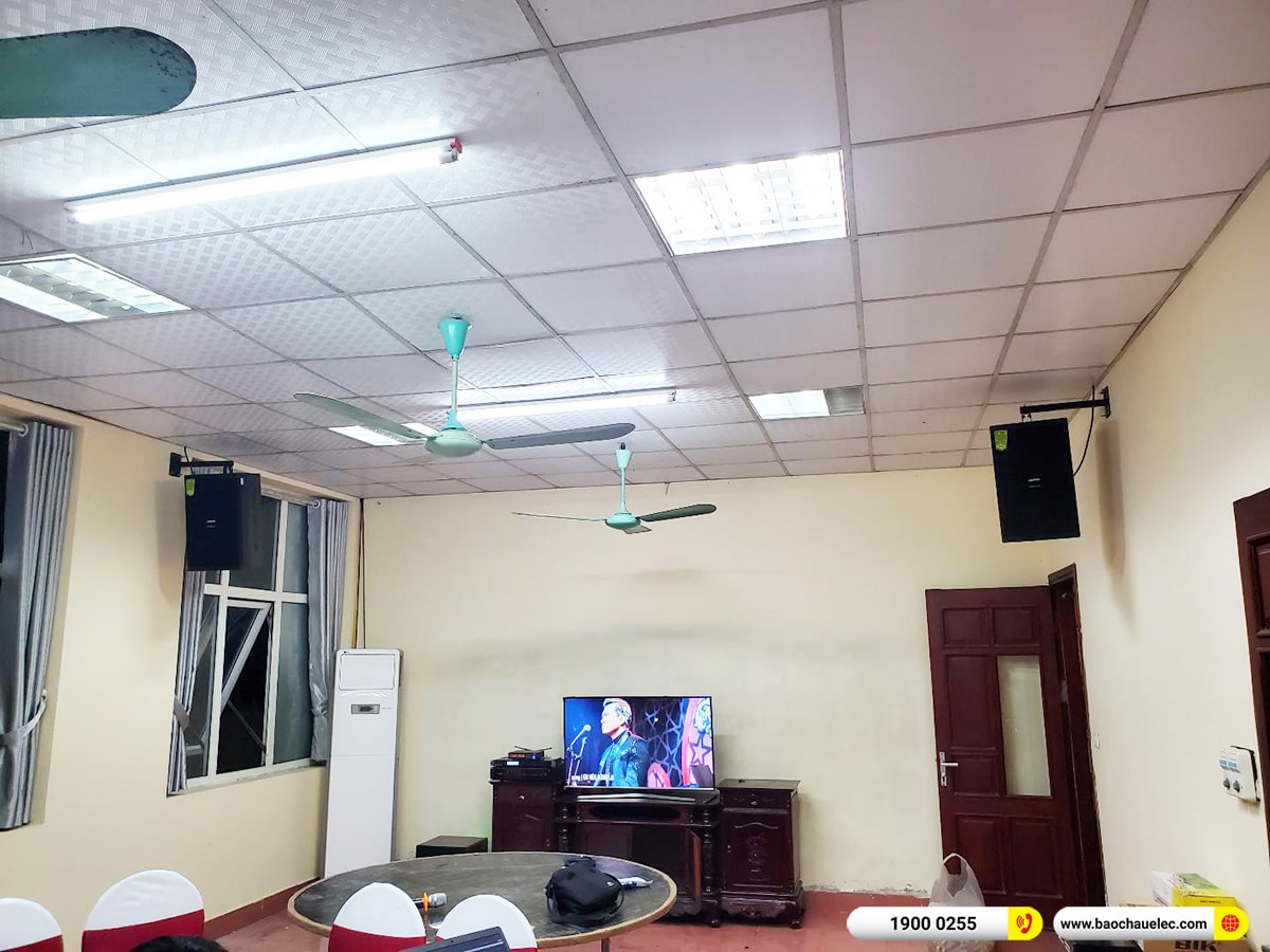 Lắp đặt d&agrave;n &acirc;m thanh hội trường Domus cho Nh&agrave; văn h&oacute;a tại H&agrave; Nội (Domus DP6120 Max, CA-J604, KP600, SW512, BJ-U100) 