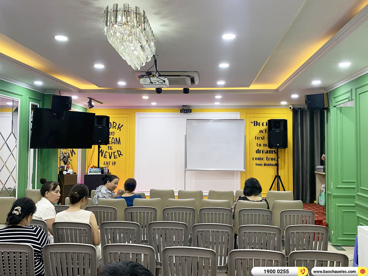 Lắp đặt d&agrave;n &acirc;m thanh hội trường RCF cho anh H&ugrave;ng ở TPHCM