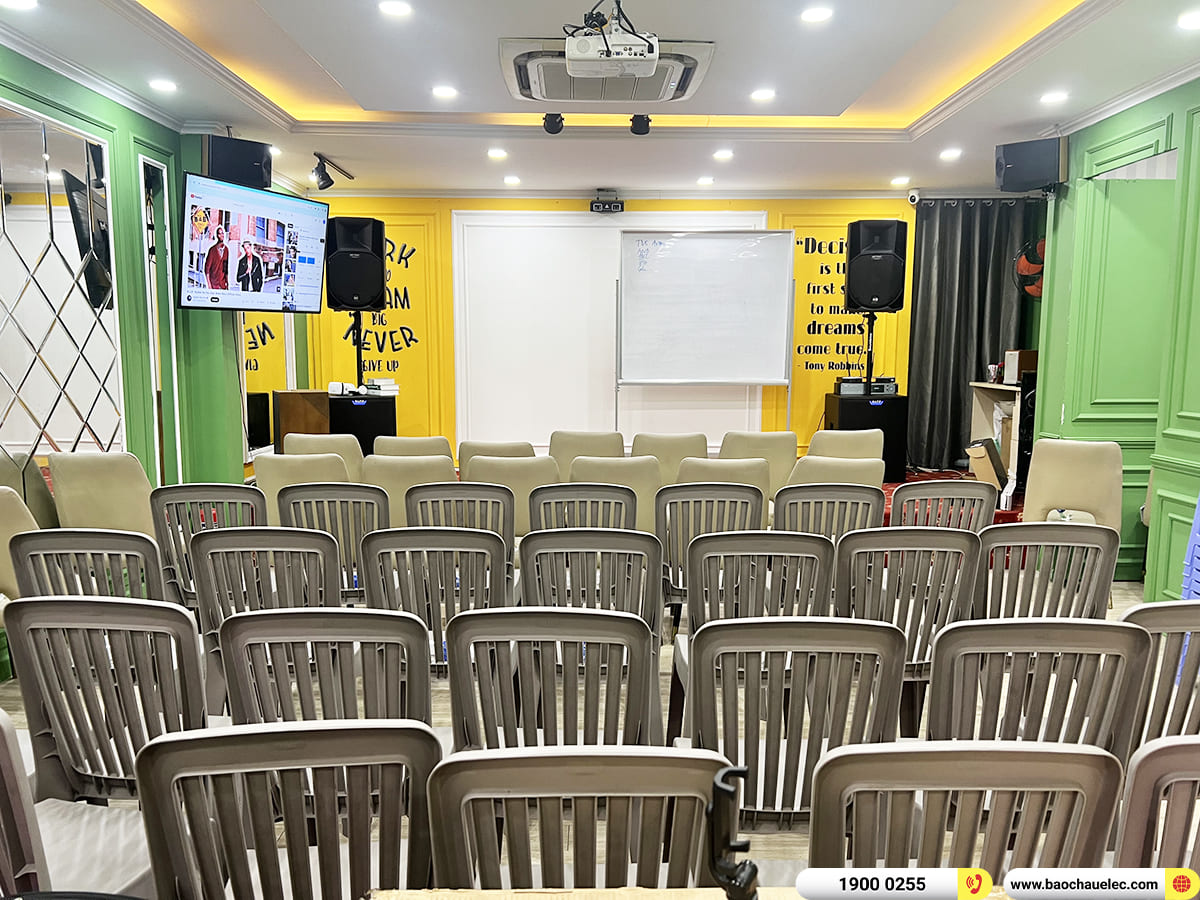 Lắp đặt d&agrave;n &acirc;m thanh hội trường RCF cho anh H&ugrave;ng ở TPHCM